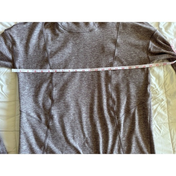 Lululemon Womens Ready to Rulu Hoodie Pullover Size Medium Heathered Mulberry - Picture 6 of 13